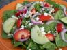 Strawberry Spinach Salad. Recipe by KelBel