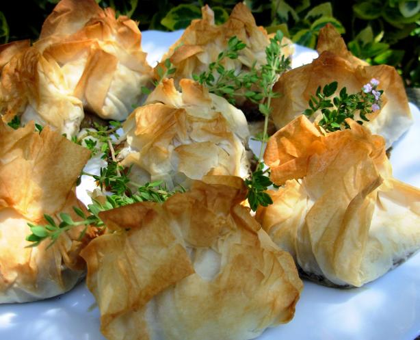 Goat Cheese Wrapped in Phyllo. Photo by French Tart