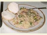 Ham, Asparagus, and Pasta Casserole