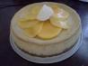 Big Bowl Cafe Coconut Mango Cheesecake. Recipe by Muffin Goddess