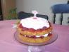 Easy Double Strawberry Layer Cake
