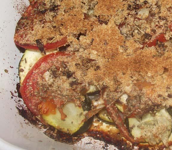 Tomato Zucchini Bake. Photo by NorthwestGal