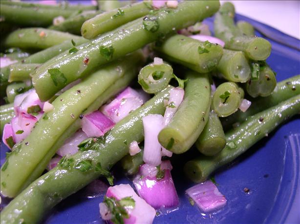 Lebanese Green Bean Salad. Photo by Bayhill