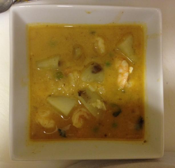 Peruvian Chupe De Camarones (Peruvian Shrimp Chowder). Photo by Dookie007
