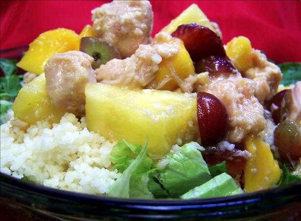 Couscous and Chicken Fruit Salad. Photo by PaulaG