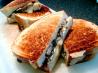 Grilled Wild Mushroom and Brie Cheese Sandwich