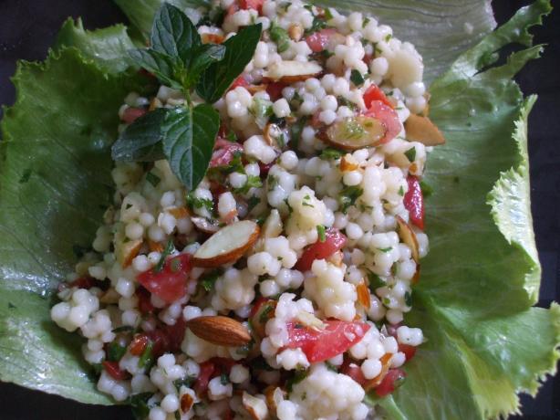 Almond Tabbouli Salad. Photo by Mami J