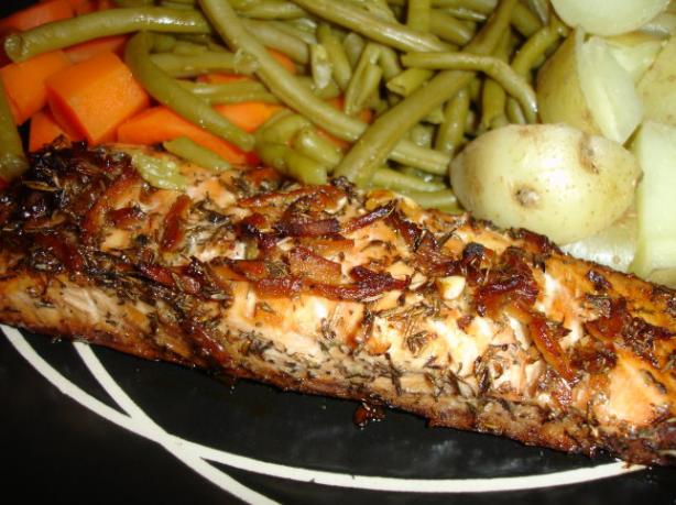 Garlic Ginger Crust Salmon. Photo by Sarah_Jayne