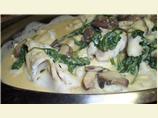 Tilapia in Mustard Cream Sauce. Photo by Hey Jude