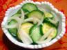 Cucumber-Zucchini Salad