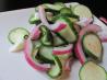 Cucumber-Zucchini Salad