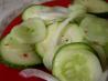 Cucumber-Zucchini Salad