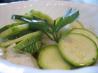 Cucumber-Zucchini Salad