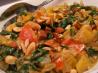 Creamy Pepper, Tomato & Spinach With Peanut Butter
