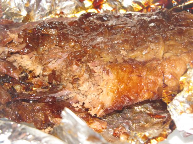 Round Steak on Foil. Photo by kellychris