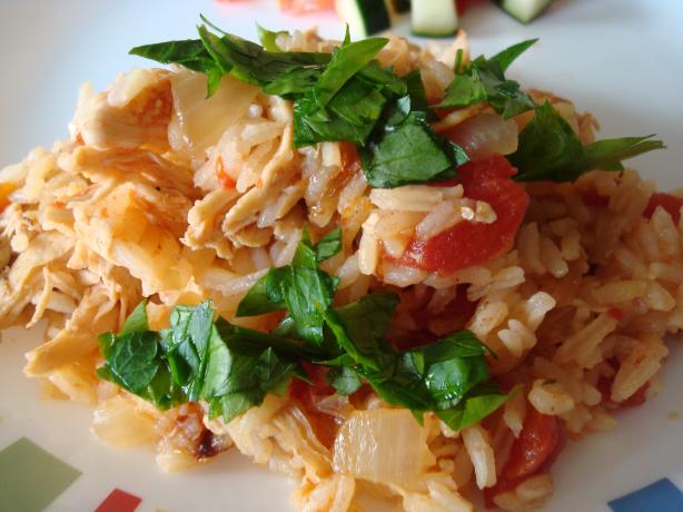 Jollof Chicken and Rice. Photo by Starrynews