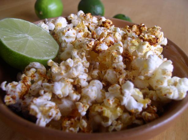 Popcorn With Lime and Chili. Photo by Leah's Kitchen