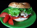 Italian Tuna Salad Sandwiches W/ Black Olive Dressing