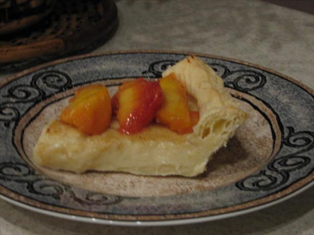 South African Melktert or Milk Tart (Custard Pie). Photo by Galley Wench