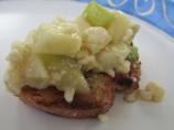 Apple and Gorgonzola Crostini With Lavender Honey