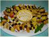 Fruit Kebabs With Yogurt and Honey Dip. Recipe by kiwidutch