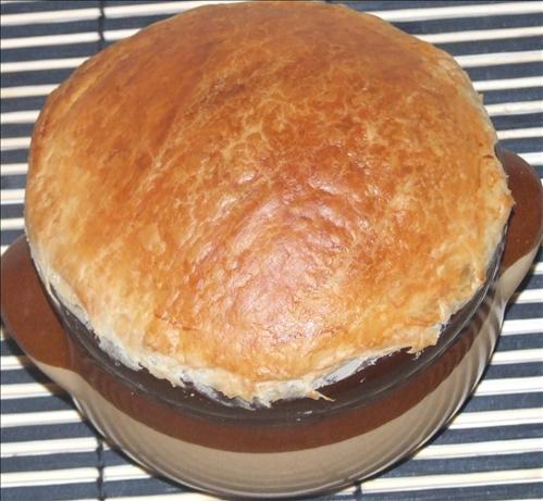 Pie Crust Mushroom Soup. Photo by Peter J