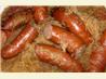 German Sauerkraut and Kielbasa