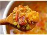 Mutter Paneer -- Indian Cheese Curry. Photo by Sackville