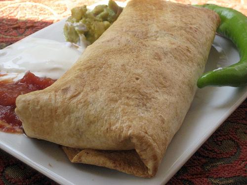 Chicken Chimichangas. Photo by Pneuma