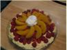 Raspberry and Peach Trifle
