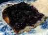 Blueberry Upside Down Cake -- Pouding Aux Bleuets. Recipe by Elmotoo