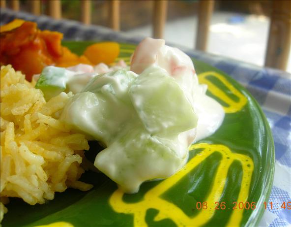Quick and Easy Raita. Photo by tunasushi