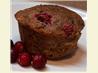 Cranberry Apple Muffins. Recipe by Michelle Berteig