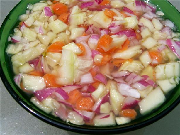 Sweet & Sour Cucumber Relish. Photo by Sharon123