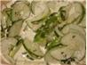 Creamy Minty Cucumbers
