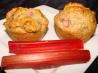 Rhubarb Muffins. Recipe by Michelle Berteig