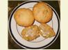 Orange Rhubarb Muffins. Recipe by BestTeenChef