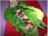 Ginger Chicken and Peanut Sauce Wraps