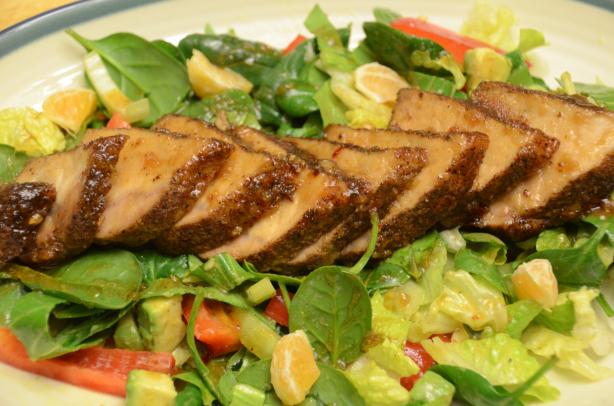 Island Pork Tenderloin (Optional Salad). Photo by J-Lynn
