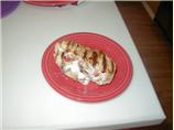 Grilled Basil-Tomato-Goat Cheese Chicken