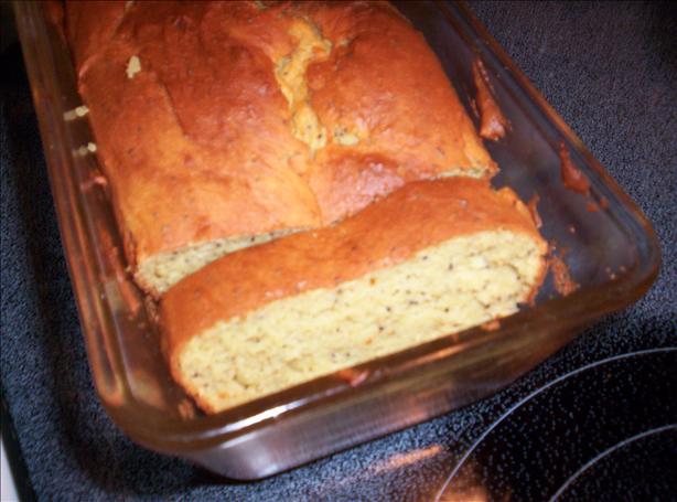Gluten Free Poppy Seed Pound Cake. Photo by GlutenFreeGirl