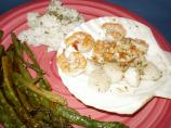 Garlic Scallops and Shrimp