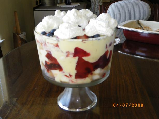 Red, White and Blue Trifle. Photo by Bonnie G #2