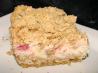 Rhubarb Cheesecake Bars. Recipe by Charlotte J