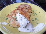 Spicy Chicken Cakes With Horseradish Aioli. Photo by KathyP53