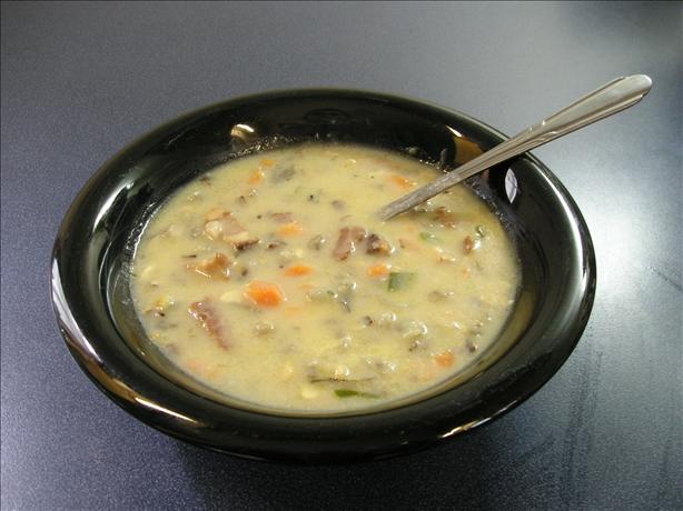 Creamy Wild Rice Soup. Photo by Swan Valley Tammi