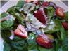 Strawberry Spinach Salad With Sweet Mayo Dressing