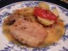 Schweinskoteletten  Mit  Bratwurt  Und  Kartoffeln