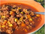 Salsa Beef Chili  (Crock Pot)