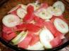 Watermelon and Cucumber Salad
